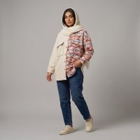 شکت زنانه پنبهای طرح هاوایی اسیست مدل 20027