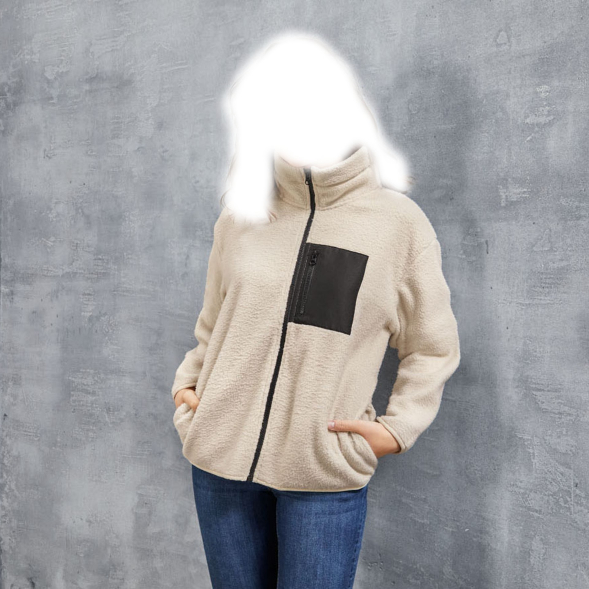 سویشرت زنانه اسمارا LS373 مدل LS373 کرم - تصویر ۵