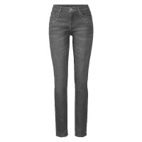 شلوار جین زنانه اسمارا slim fit IAN317708-1901 مدل slim fit IAN317708-1901 خاکستری - تصویر ۱
