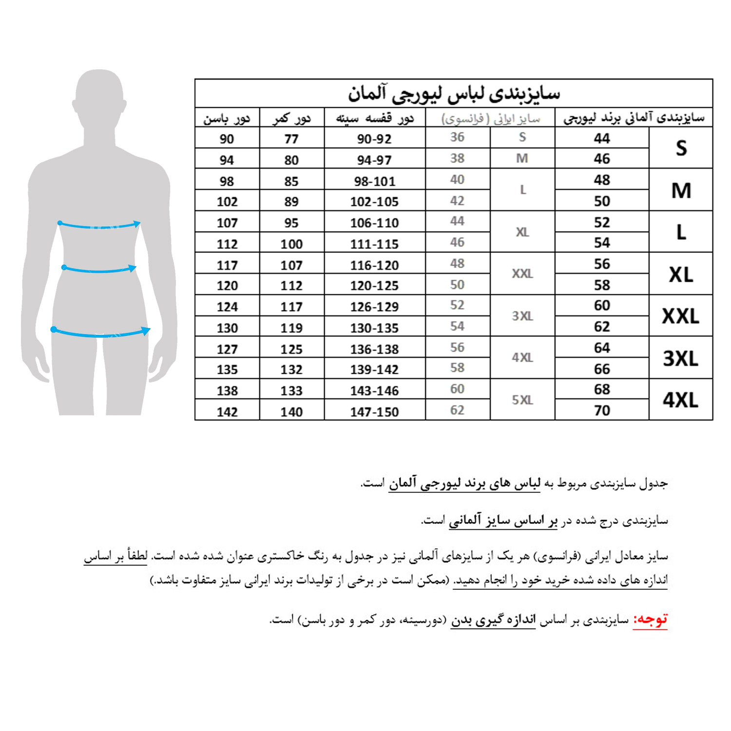 زیرپوش بدون آستین مردانه لیورجی مدل یقه گرد کد Li77 مجموعه 3 عددی سفید - تصویر ۵